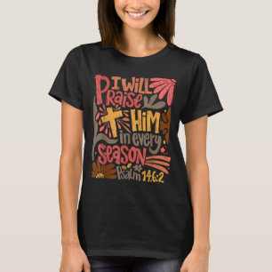 Christliches Erntedankfest Ich werde ihn in jedem T-Shirt