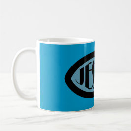 Christliches Fisch-Symbol JESUSS Kaffeetasse