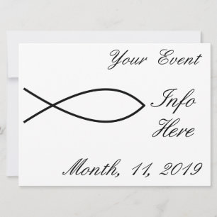 Christliches Fischsymbol Ichthys Thunder_Cove