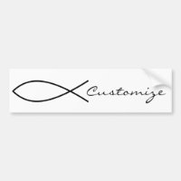Christliches Fischsymbol Ichthys Thunder_Cove