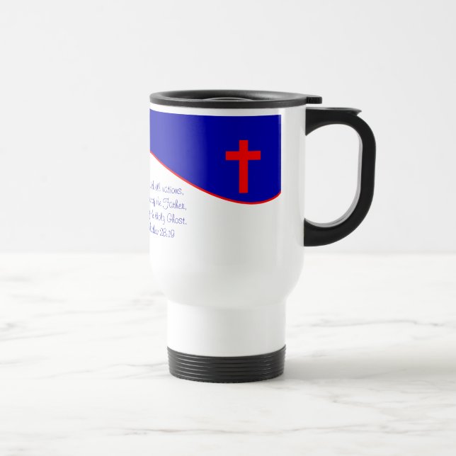 Christliches Flag Inspiriert Reisebecher (Rechts)