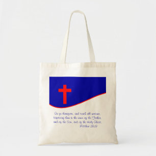Christliches Flag Inspiriert Tragetasche