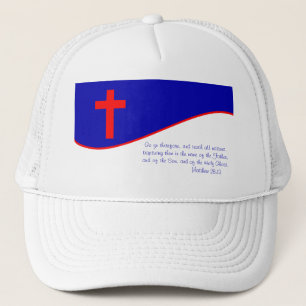 Christliches Flag Inspiriert Truckerkappe