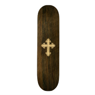 Christliches Fleury-Ahorn auf Rosewood Skateboard