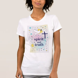 Christliches Frauen-T-Shirt 'Geist und Wahrheit' T-Shirt