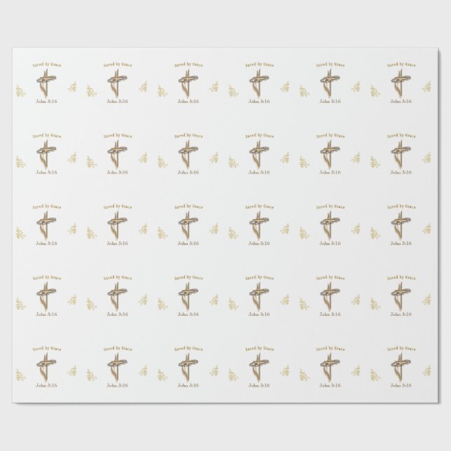 Christliches Gebet  Geschenkpapier (Flach)