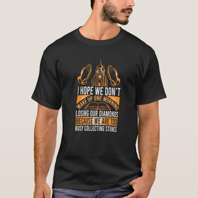 Christliches Gemeindemitglied Jesus 8 T-Shirt (Vorderseite)
