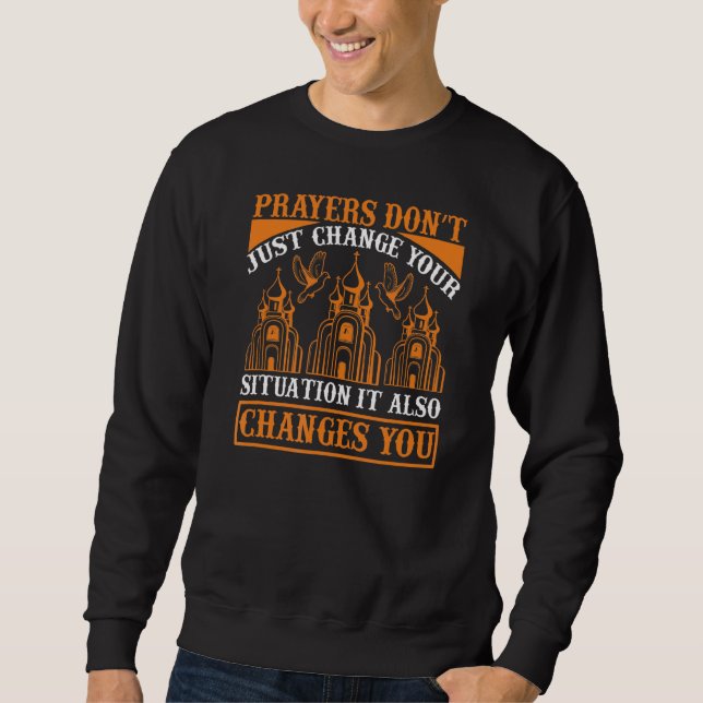 Christliches Gemeindeteam Jesus 13 Sweatshirt (Vorderseite)