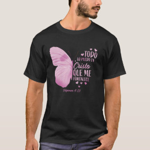 Christliches Geschenk Frauen Spanische Religionsge T-Shirt