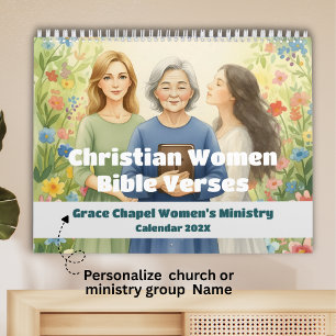 Christliches Geschenk für Frauen Bibelvers-Kalende Kalender