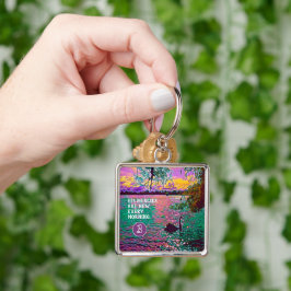 Christliches Geschenk für Frauen Schwarzer Schwan  Schlüsselanhänger