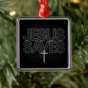 Christliches Geschenk Jesus Glaube Bibelvers Ornament Aus Metall
