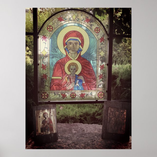 Christliches Geschenk, Orthodox Art Foto Poster (Vorne)
