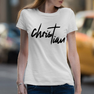 Christliches Glaubenskreuz-Shirt T-Shirt
