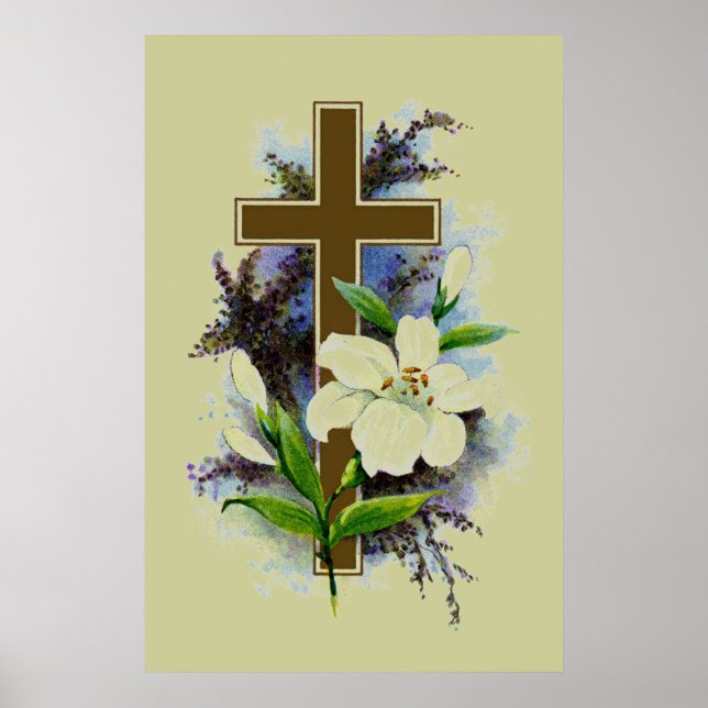 Christliches Gold Poster (Vorne)