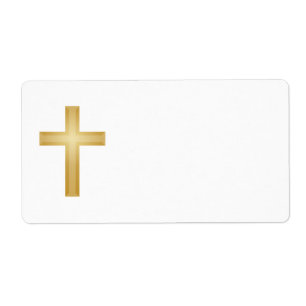 Christliches Goldkreuz