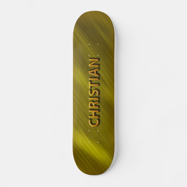 christliches Goldkundenspezifische Skateboard (Vorderseite)