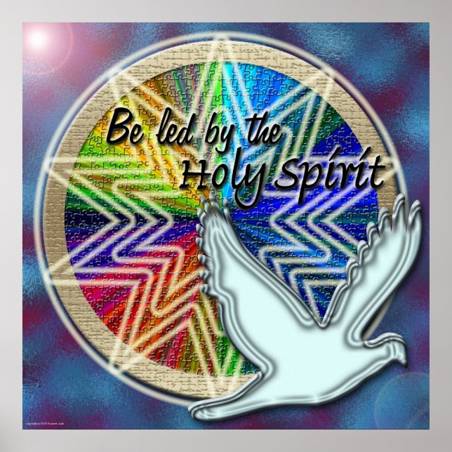 Christliches Heiligengeister-Poster Poster (Vorne)