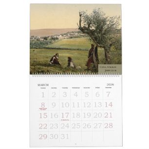 Christliches Heiliges Land Neues Testament Kirche  Kalender