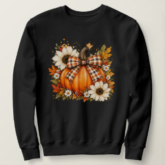 Christliches Herbst-Kürbis-T-Shirt, Ich werde Ihn Sweatshirt
