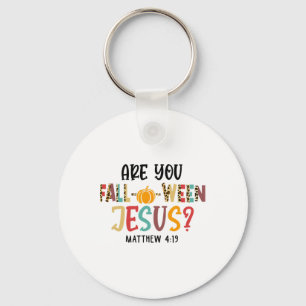Christliches HerbstHalloween bist du zwischen Jesu Schlüsselanhänger