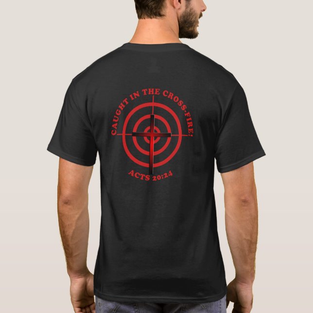 Christliches Jäger- oder Meisterschütze-Shirt T-Shirt (Rückseite)