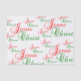 Christliches JESUS CHRIST Weihnachtsgebäck Seidenpapier