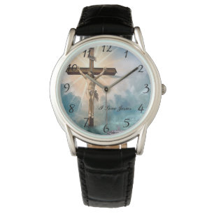 Christliches Jesus-Gebet Armbanduhr