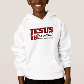 Christliches Jesus ist essenziell Niedlichen Karie Hoodie