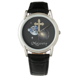 Christliches Kreuz Armbanduhr