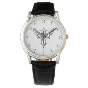Christliches Kreuz Armbanduhr