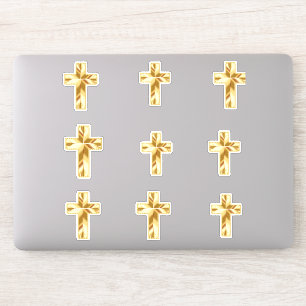Christliches Kreuz Aufkleber