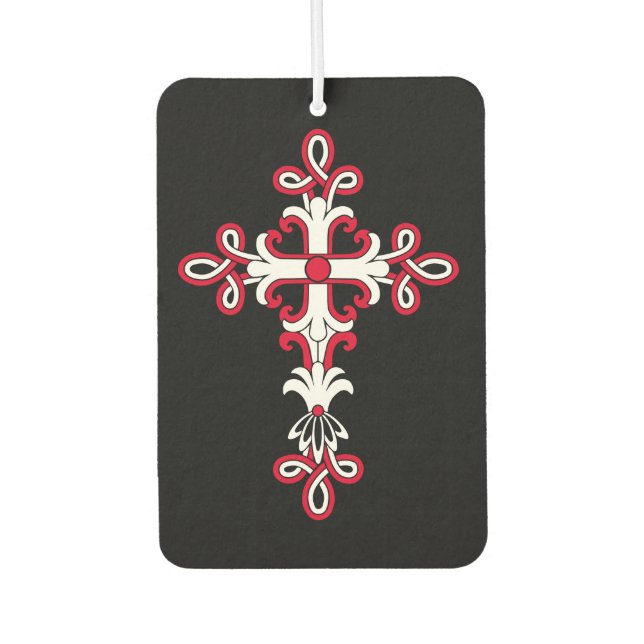 Christliches Kreuz Autolufterfrischer (Vorderseite)
