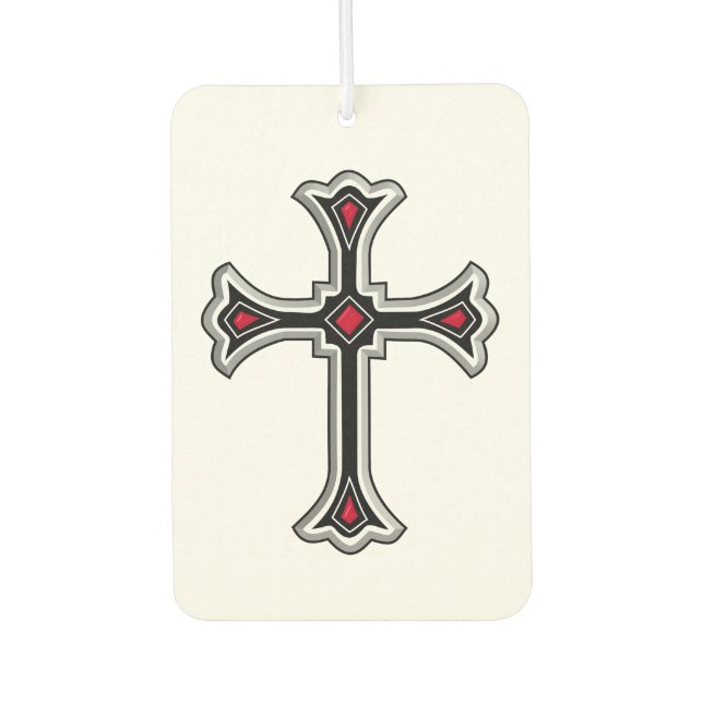 Christliches Kreuz Autolufterfrischer (Vorderseite)