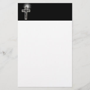 Christliches Kreuz Briefpapier