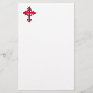 Christliches Kreuz Briefpapier