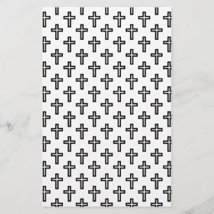 Christliches Kreuz Briefpapier