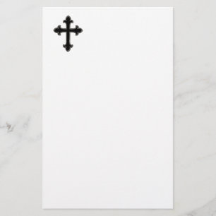 Christliches Kreuz Briefpapier