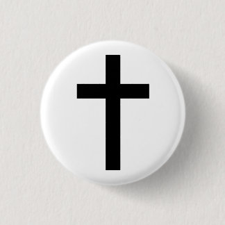 "CHRISTLICHES KREUZ " BUTTON