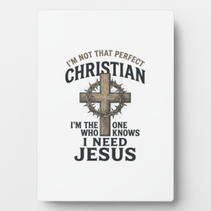 Christliches Kreuz Dornenkrone Vintage-Glaubens-Sh Fotoplatte