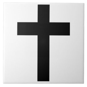Christliches Kreuz Fliese