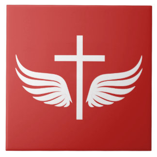 Christliches Kreuz Fliese