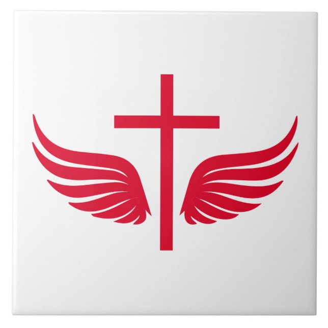 Christliches Kreuz Fliese (Vorderseite)