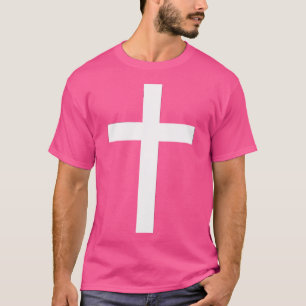 Christliches Kreuz für den Glauben Einfache Christ T-Shirt