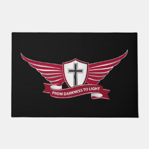 Christliches Kreuz Fußmatte