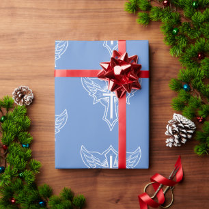 Christliches Kreuz Geschenkpapier