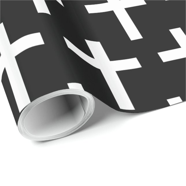 Christliches Kreuz Geschenkpapier (Rolleneckpunkt)