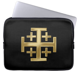 Christliches Kreuz Laptopschutzhülle