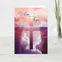Christliches Kreuz Liebe und Hoffnung Krebs Genesu
