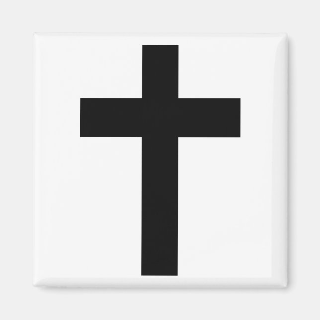Christliches Kreuz Magnet (Vorne)
